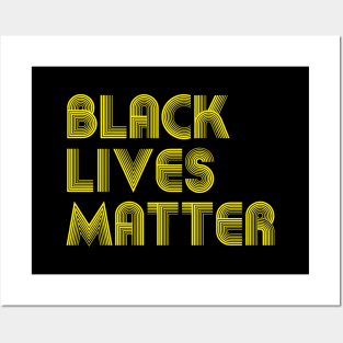 BLM (Yellow) Posters and Art